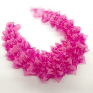 Foulard/bijou 100% soie fait main