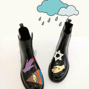 Bottes basses de pluie légères et confortables