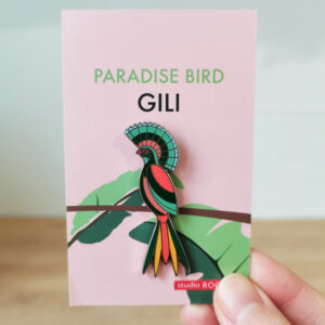 Pins paradise bird Gili