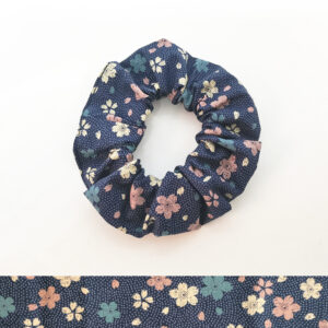 Chouchou cheveux en tissu japonais fait main