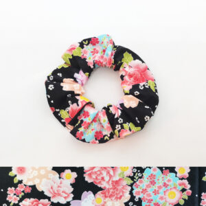Chouchou cheveux en tissu japonais fait main