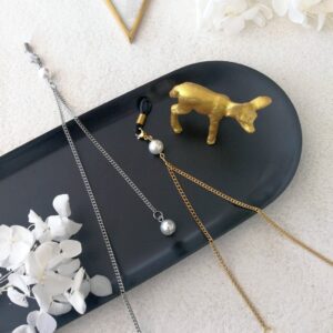 Chaîne de lunettes perles, cadeau idéal pour elle