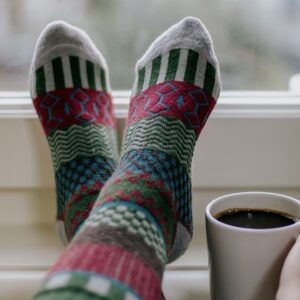 Chaussettes nordiques douillettes et chaudes cadeau de Noel