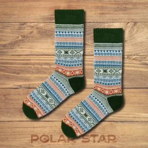 Chaussettes nordiques douillettes et chaudes cadeau de Noel