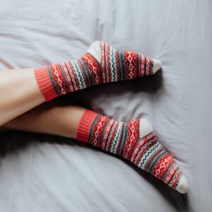 Chaussettes nordiques douillettes et chaudes cadeau de Noel