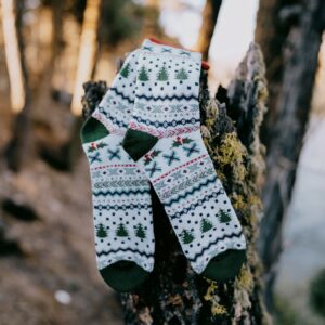 Chaussettes nordiques douillettes et chaudes cadeau de Noel