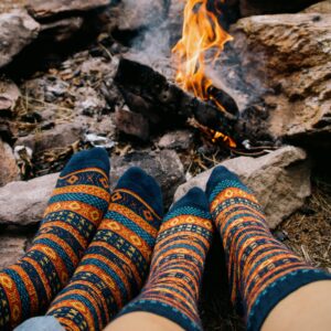 Chaussettes nordiques douillettes et chaudes cadeau de Noel