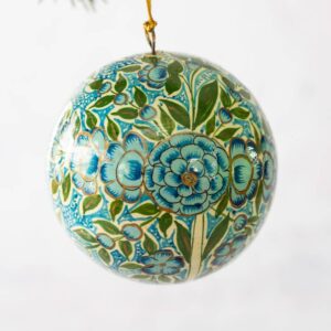 Boule de Noël turquoise