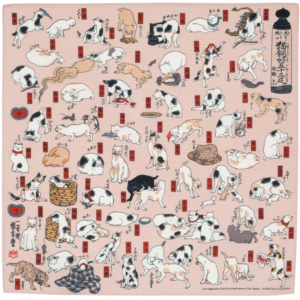 Furoshiki les chats 48cm