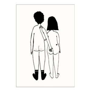 Imprimé A3 couple back