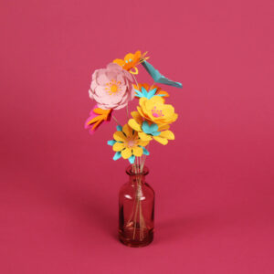 Carole - kit de bouquet de fleurs en papier