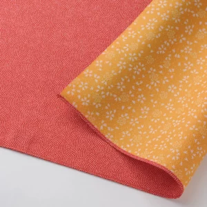 70 Polyester Amunzen Réversible | Motif Sharkshin fin / Rouge Sakura/Jaune