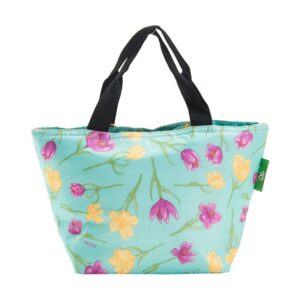 Sac à lunch pliable léger Eco Chic Crocus Bleu
