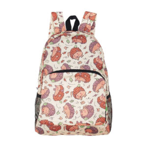 Sac à dos pliable léger Eco Chic hérisson