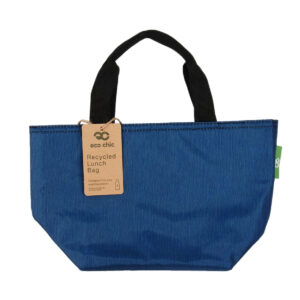 Sac à lunch pliable léger Eco Chic Bleu