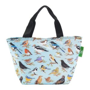 Sac à lunch pliable léger Eco Chic Wild Birds