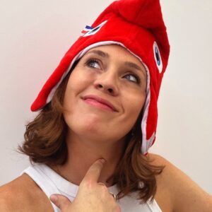 Kit supporter chapeau Phryge jo paris 2024 - Taille L - Homme Adulte - Fabriqué en France