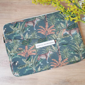 Housse pour ordinateur portable 13 pouces léopard