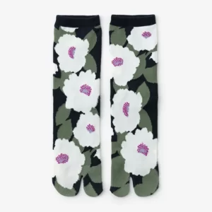 Chaussettes Tabi (mi-mollet) / Setsuzan【Hommes・Femmes】