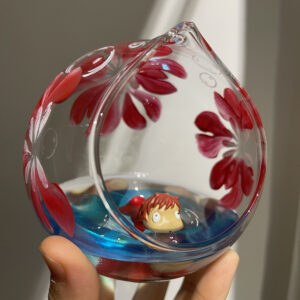 Mini world Ponyo dans la boule