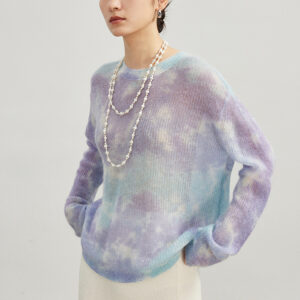 Pull mohair nuage