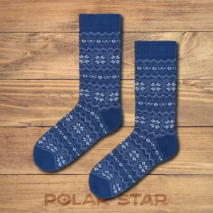 Chaussettes nordiques douillettes et chaudes cadeau de Noel