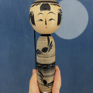 Poupée kokéshi vintage traditionnelle japonais