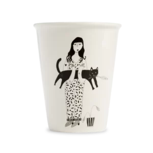 Tasse chat noir Helen b